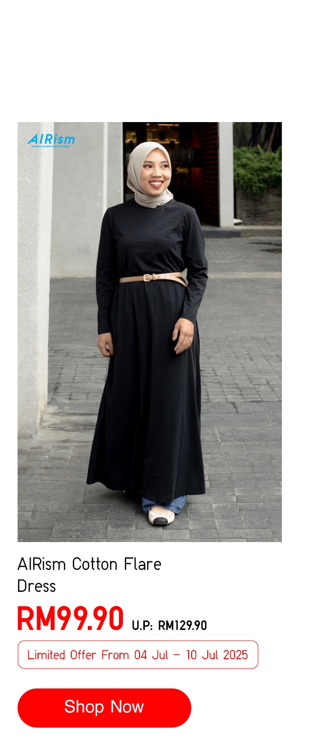 AIRism Cotton Flare Dress
