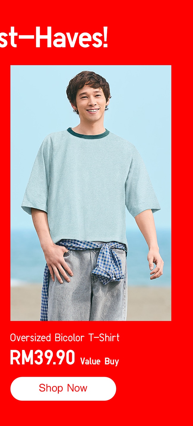 Oversized Bicolor T-Shirt