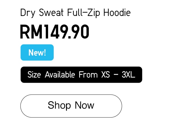 Dry Sweat Full-Zip Hoodie