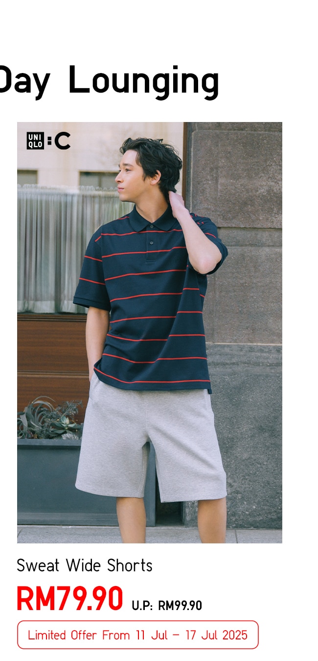 Sweat Wide Shorts