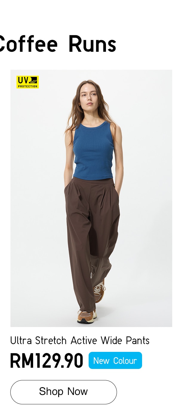 Ultra Stretch Active Wide Pants