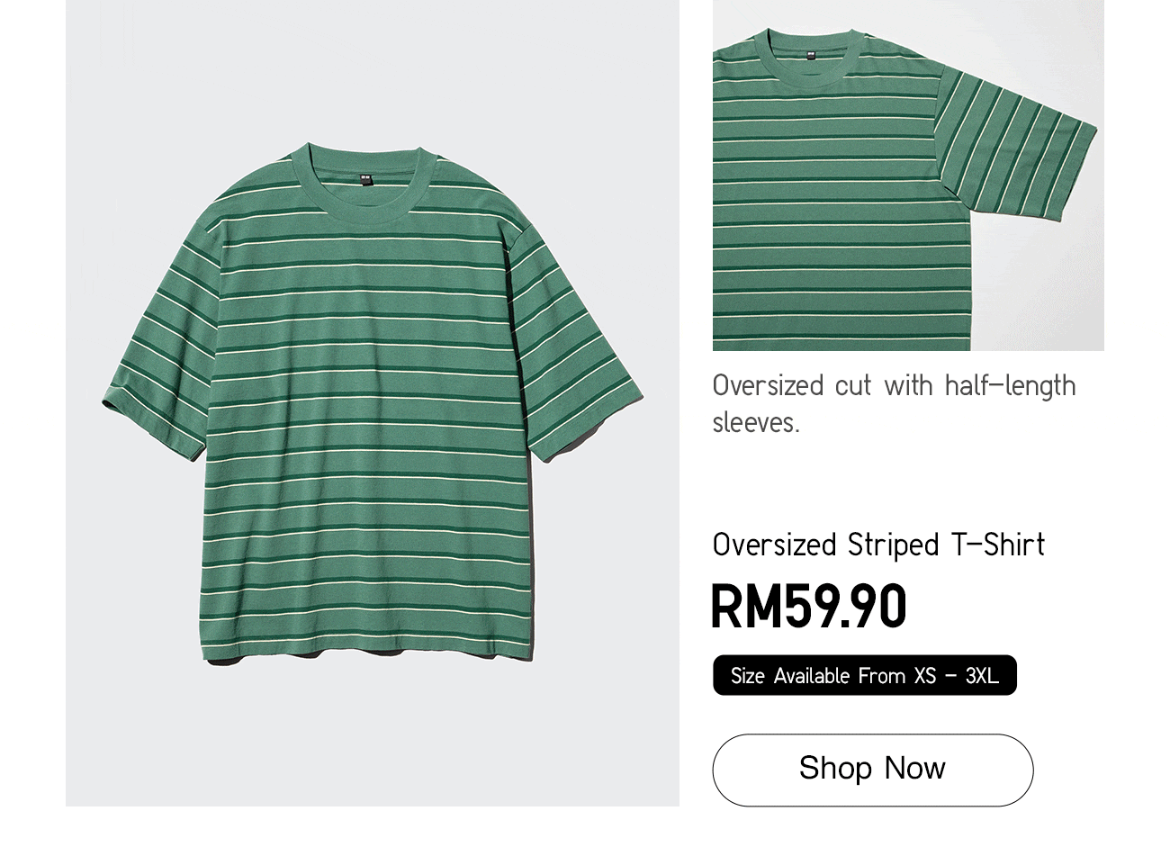 Oversized Striped T-Shirt
