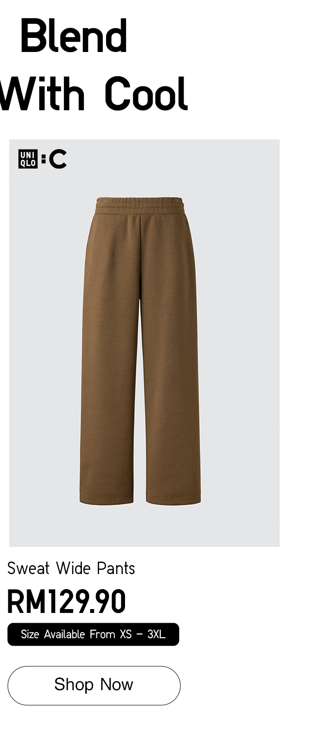 Sweat Wide Pants