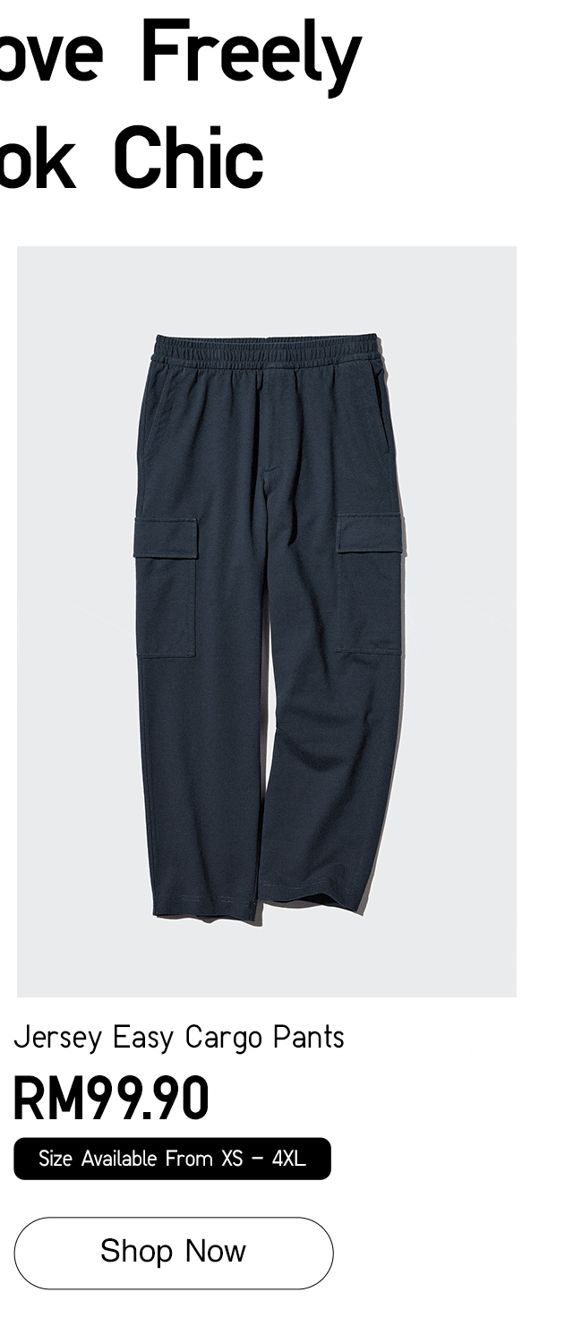 Jersey Easy Cargo Pants
