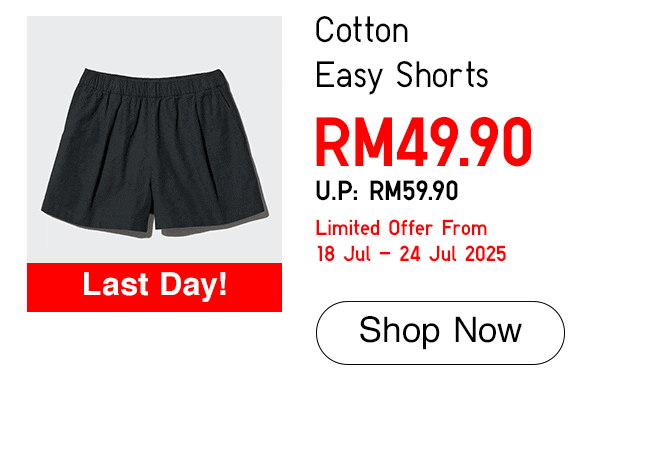 Cotton Easy Shorts
