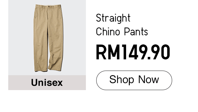 Straight Chino Pants