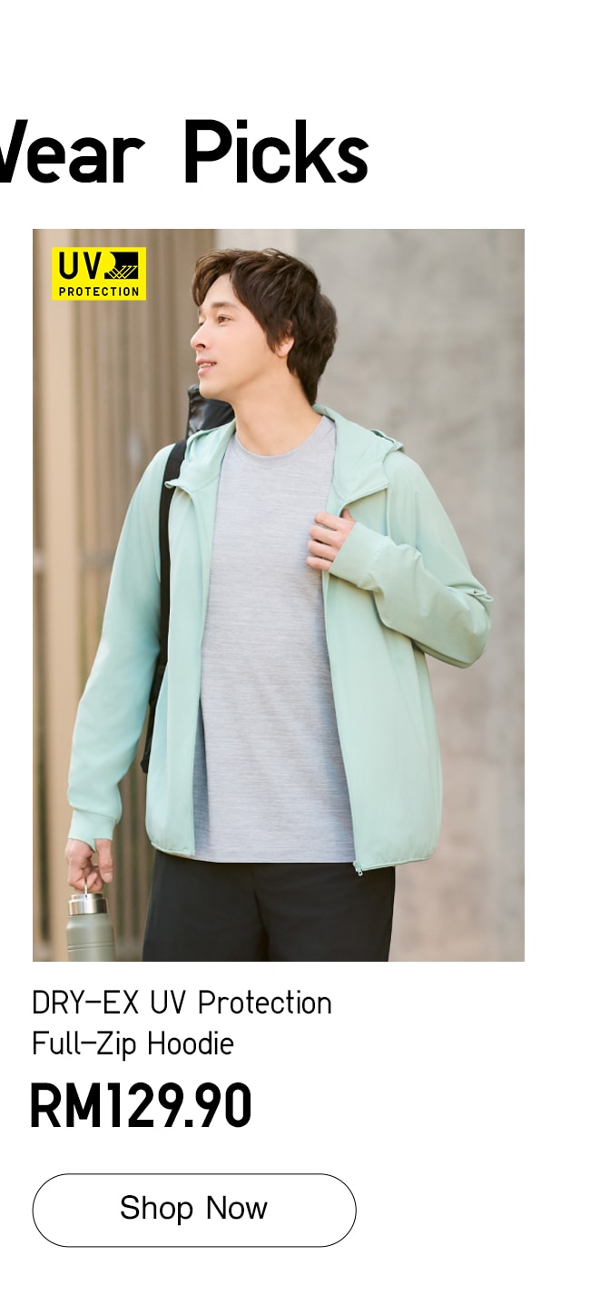 DRY-EX UV Protection Full-Zip Hoodie