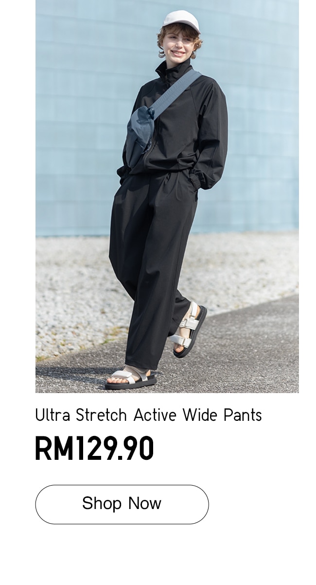 Ultra Stretch Active Wide Pants