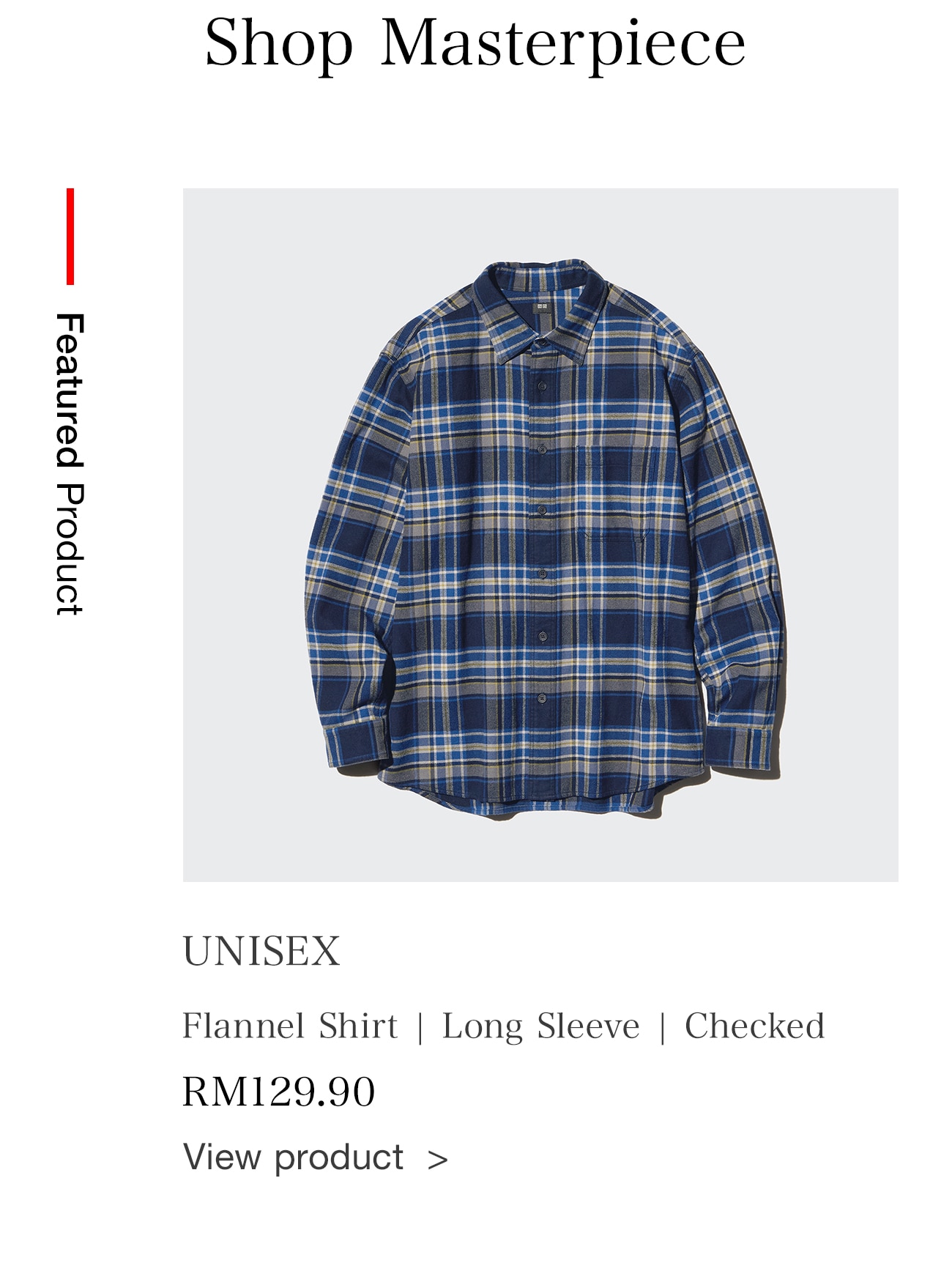 Flannel Shirt | Long Sleeve | Checked