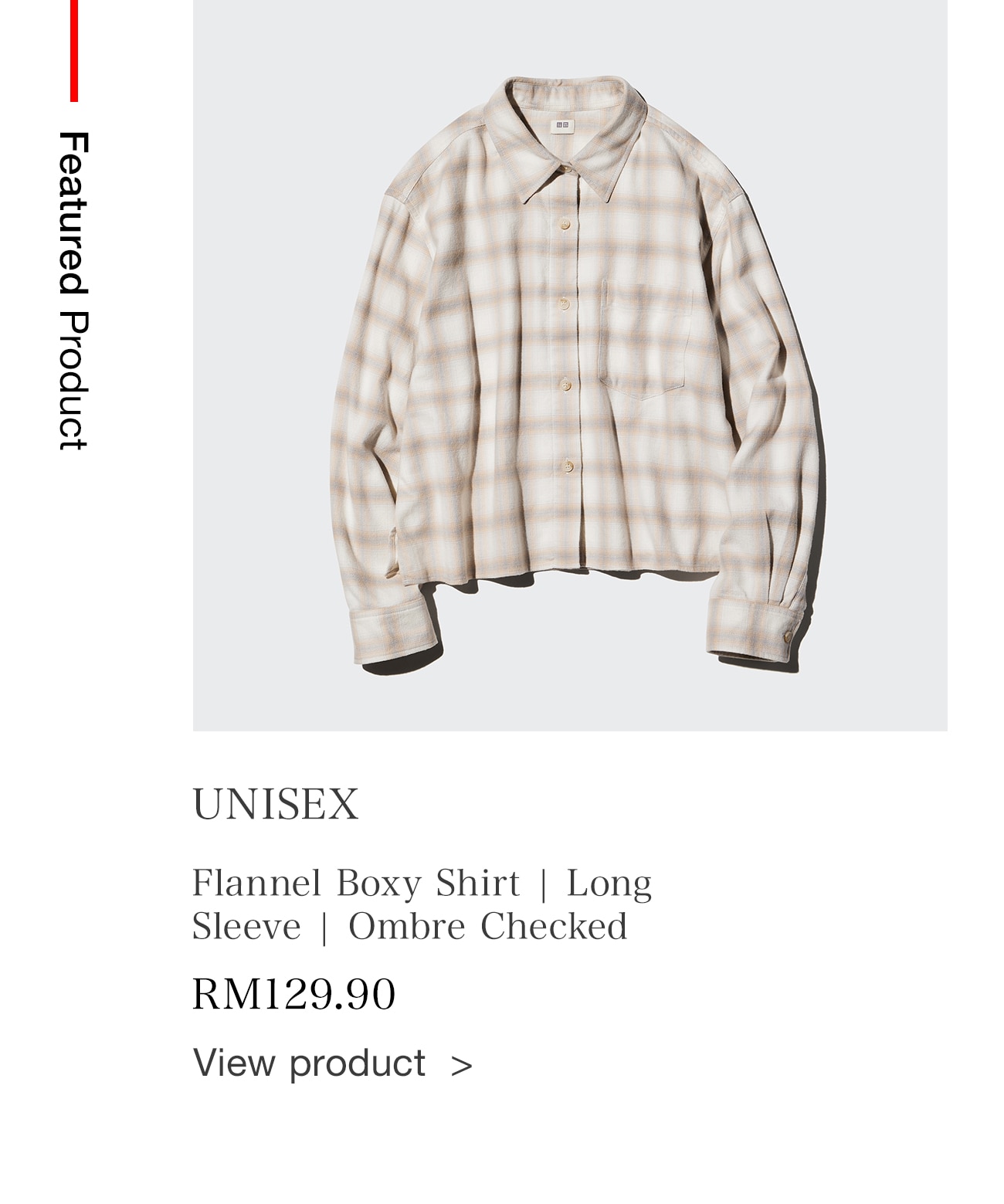Flannel Boxy Shirt