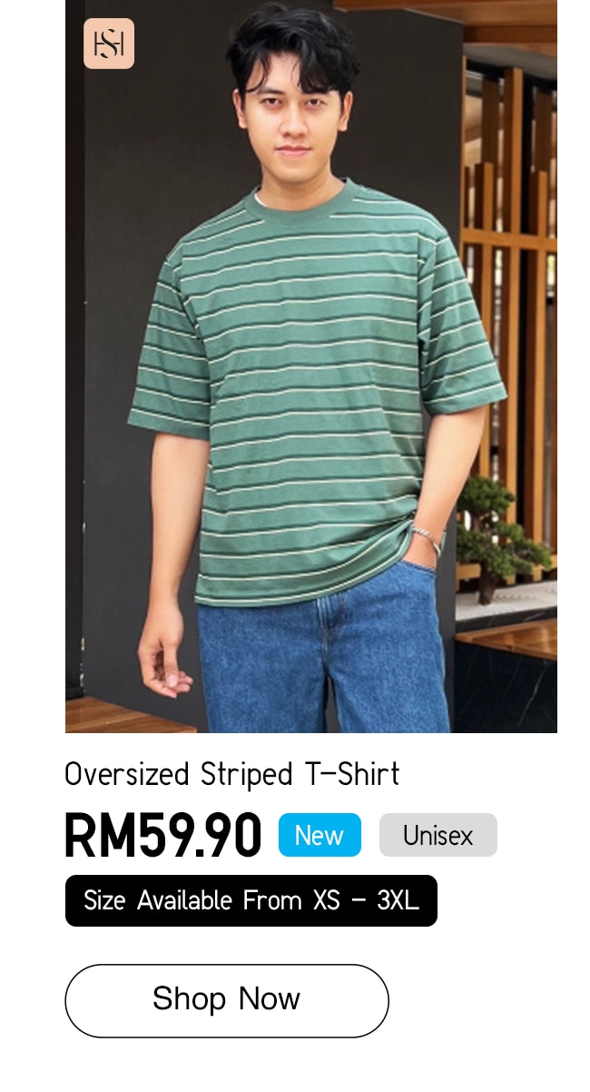 Oversized Striped T-Shirt