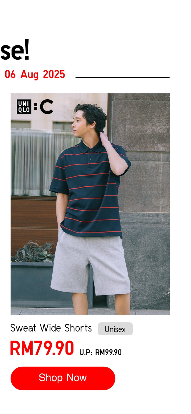 Sweat Wide Shorts