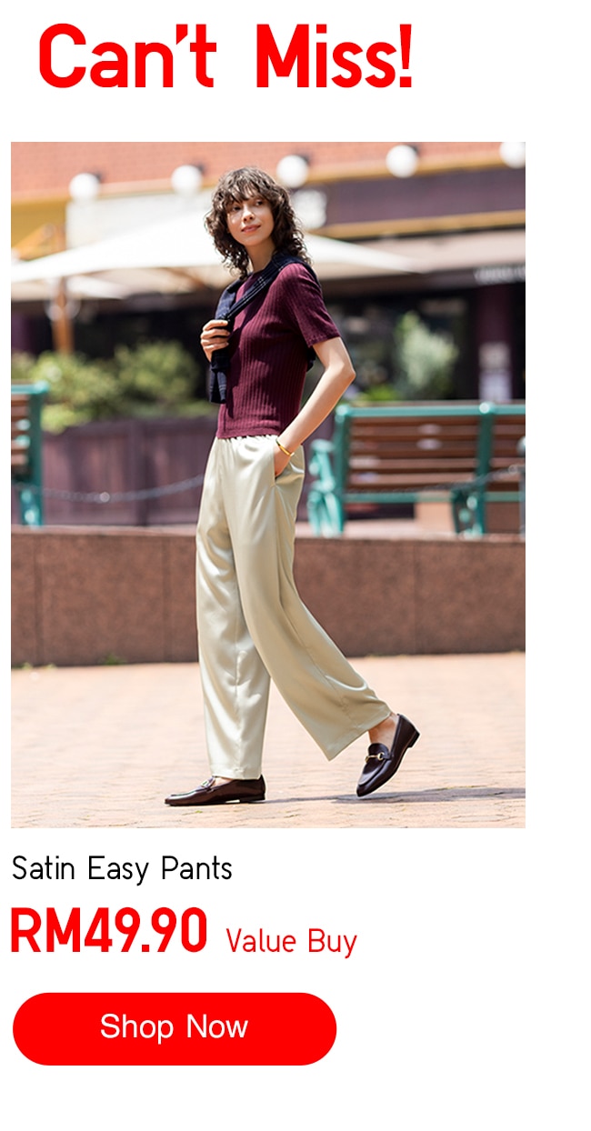 Satin Easy Pants