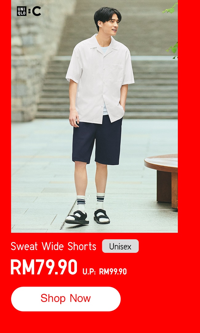 Sweat Wide Shorts
