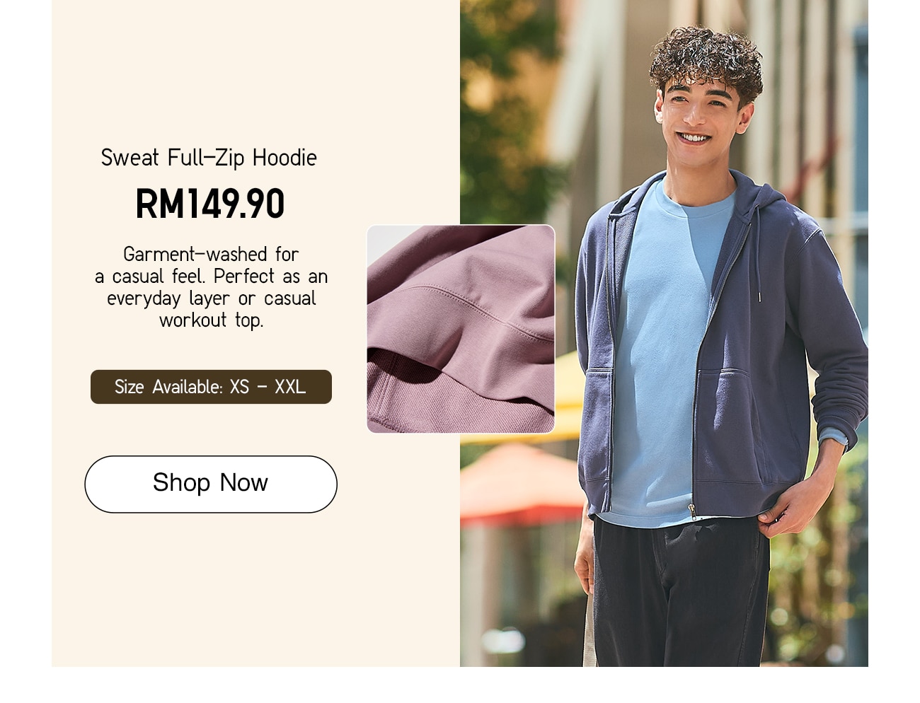 Sweat Full-Zip Hoodie