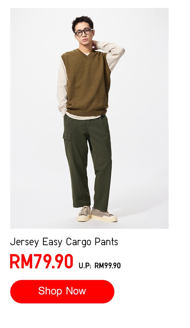 Jersey Easy Cargo Pants