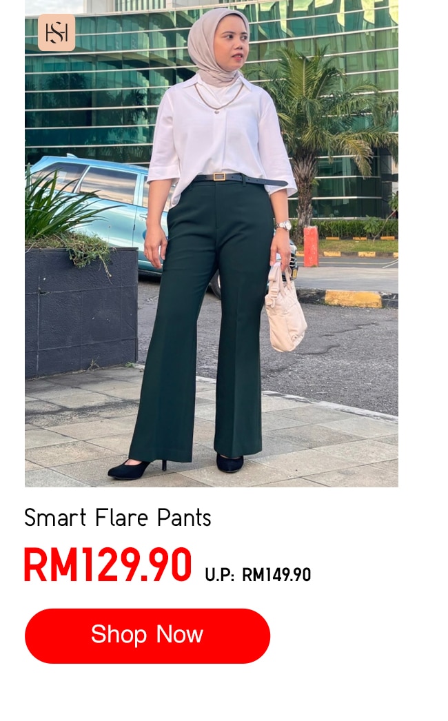 Smart Flare Pants