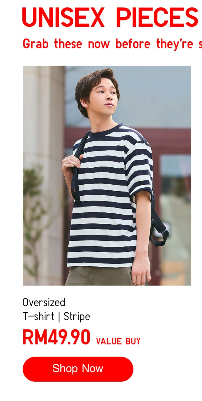Oversized T-shirt | Stripe