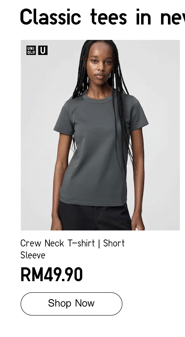 Crew Neck T-shirt | Short Sleeve