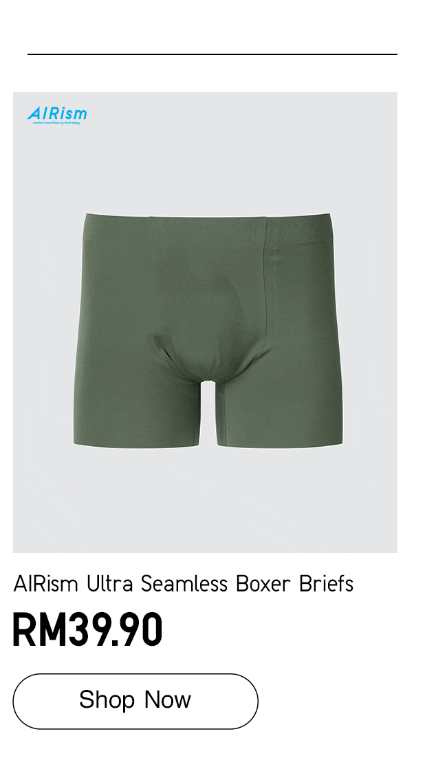AIRism Ultra Seamless Boxer Briefs