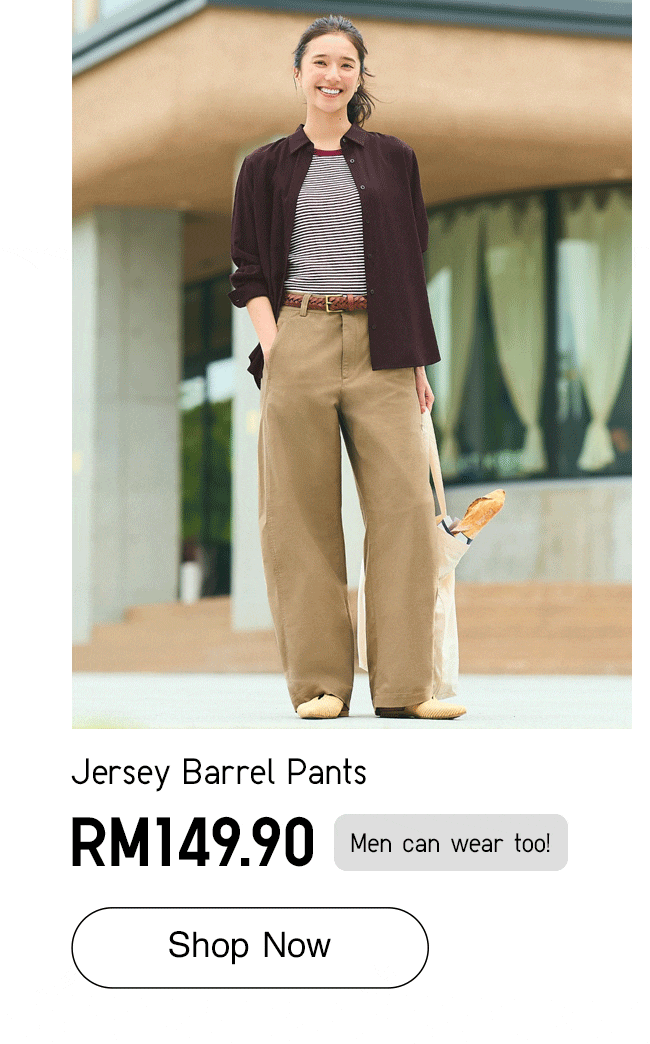 Jersey Barrel Pants