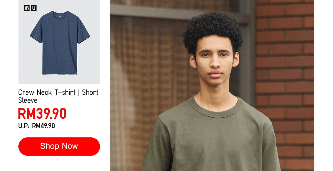 Crew Neck T-shirt | Short Sleeve