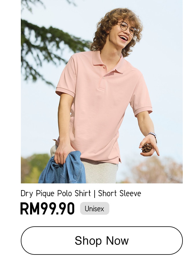 Dry Pique Polo Shirt | Short Sleeve