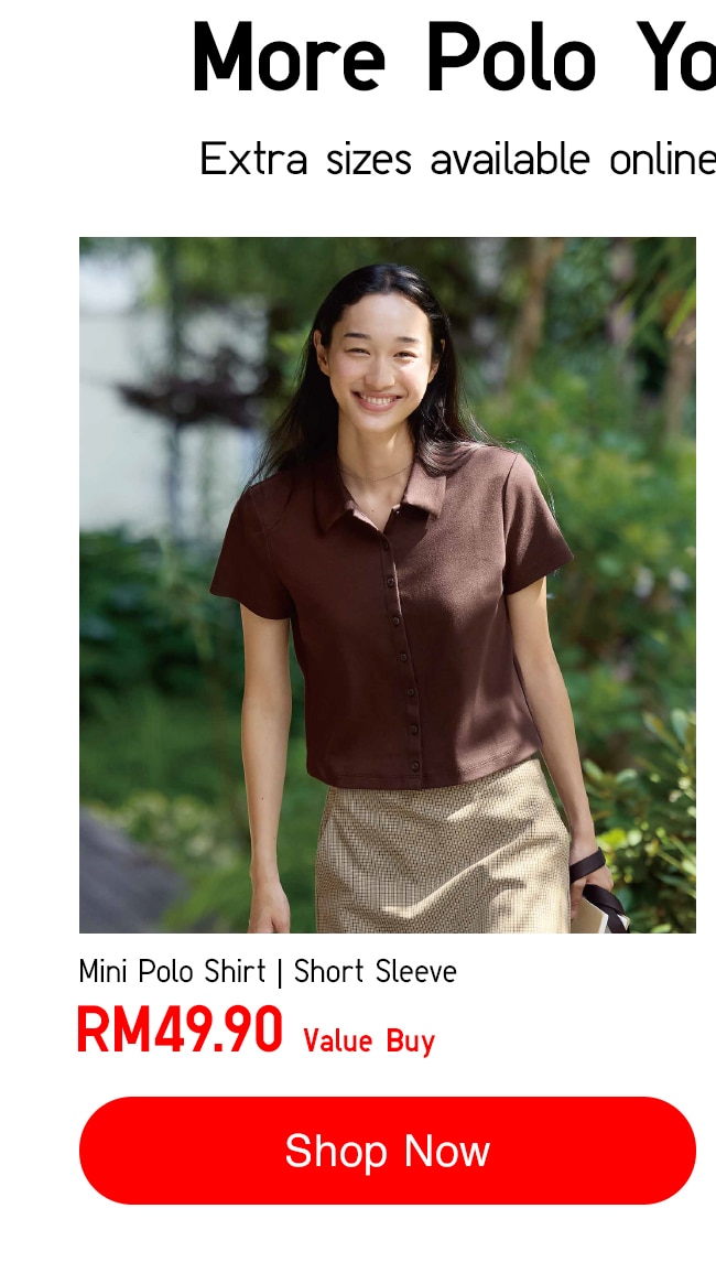 Mini Polo Shirt | Short Sleeve