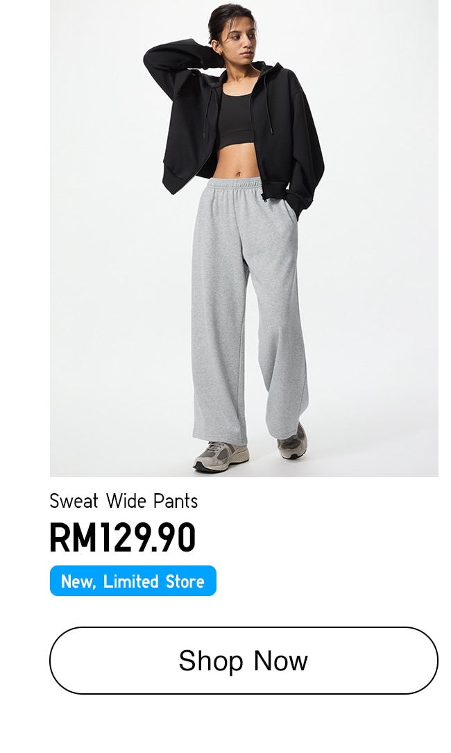 Sweat Wide Pants