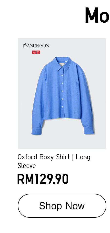 Oxford Boxy Shirt | Long Sleeve
