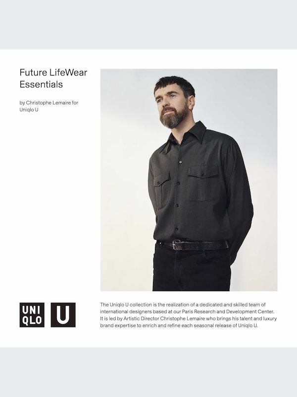 U Crew Neck Long Sleeve T-Shirt
