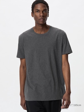 Dry Color Crew Neck Short Sleeve T-Shirt