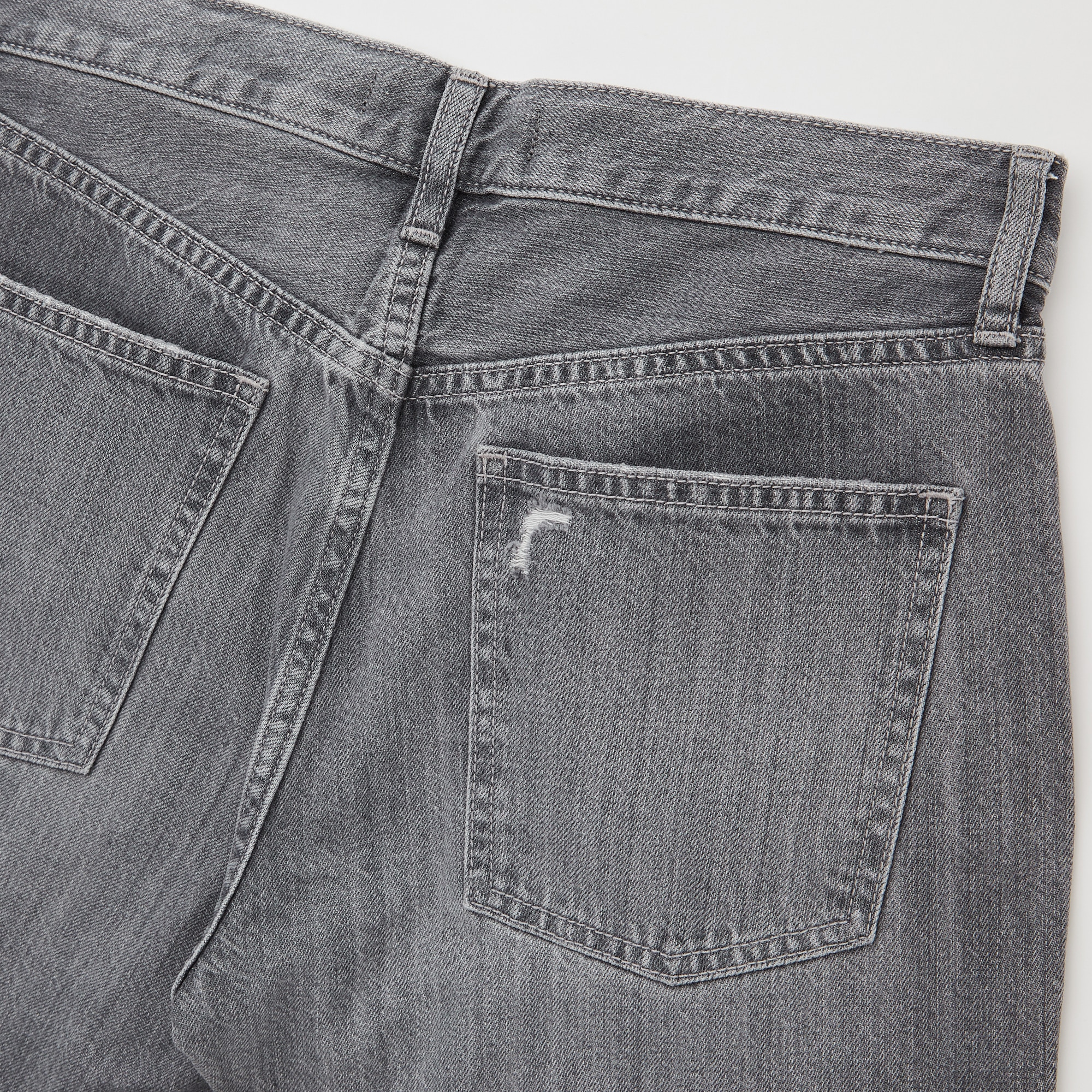 relaxed tapered ankle jeans uniqlo