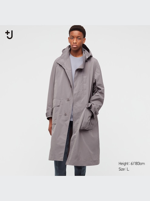 MEN'S +J OVERSIZED HOODED LONG COAT UNIQLO PH