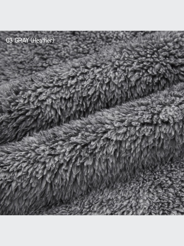 Fluffy Yarn Fleece Full-Zip Jacket