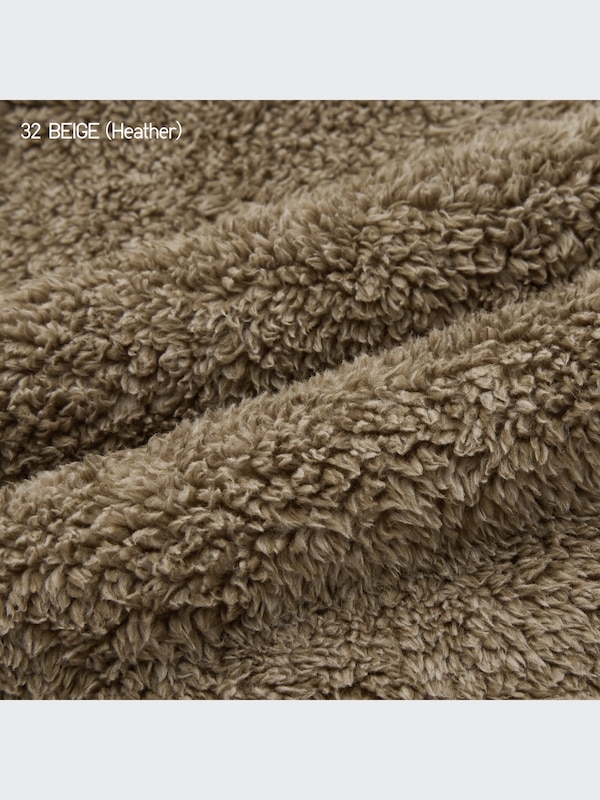 Fluffy Yarn Fleece Full-Zip Jacket