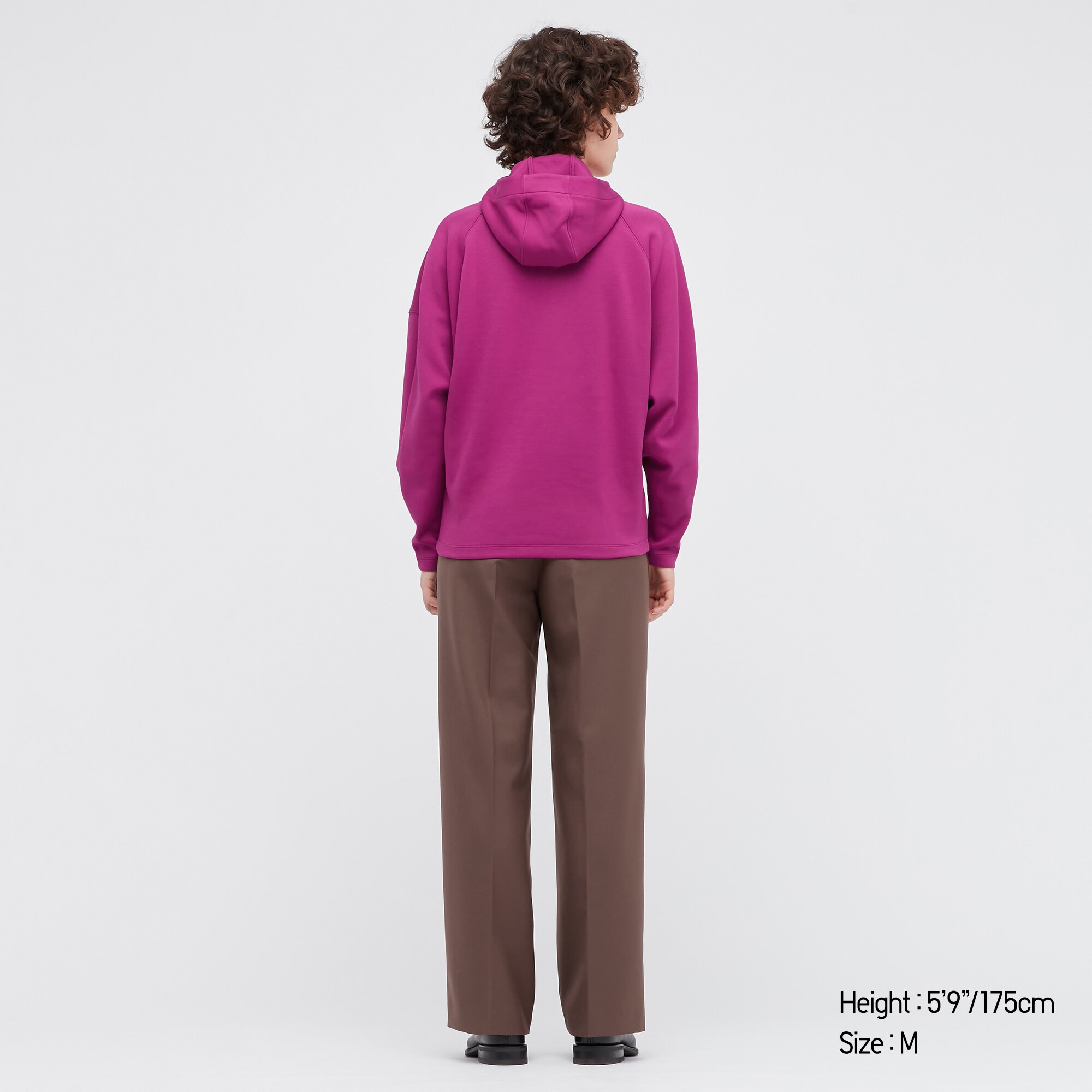 Uniqlo pink online hoodie