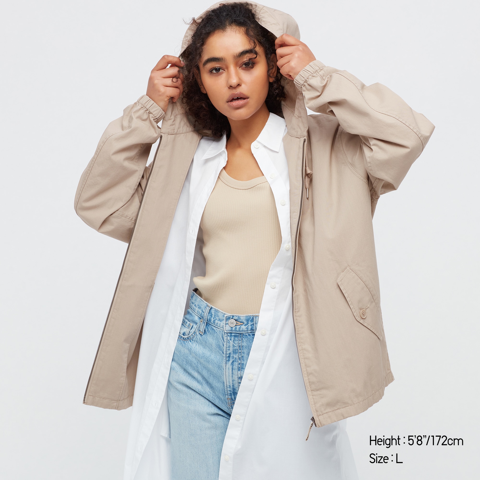 Uniqlo u shop cotton parka