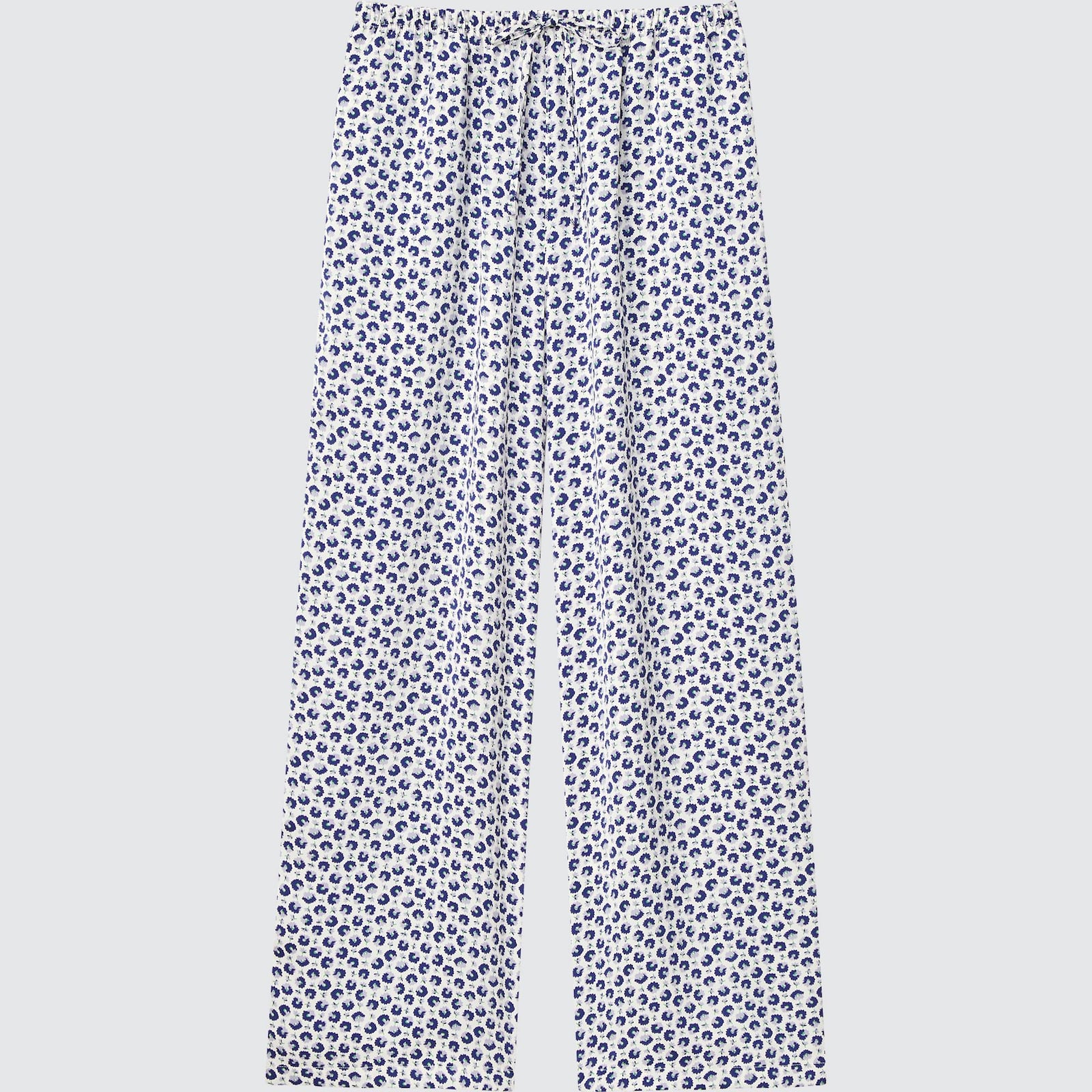 Satin Drape Straight Pants