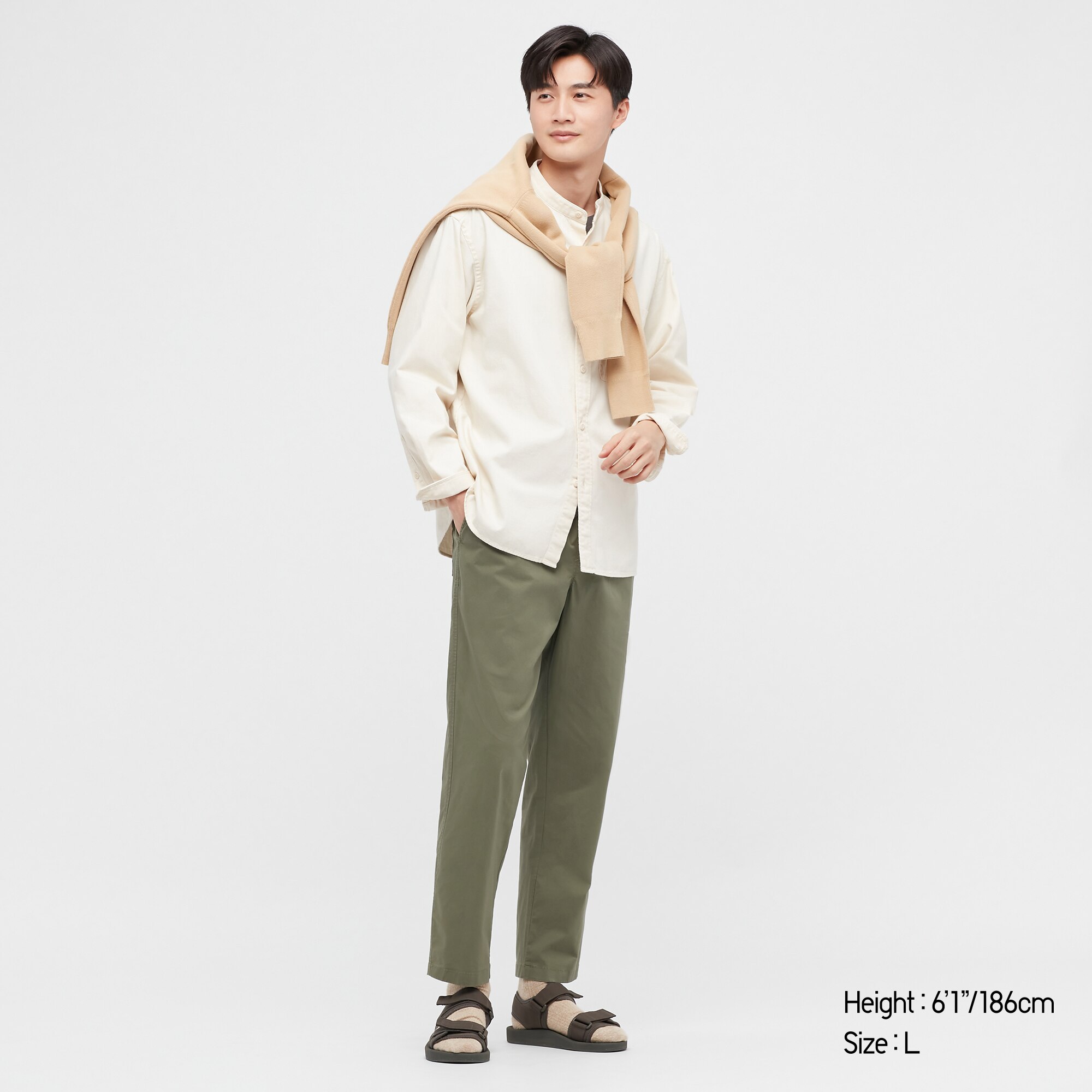 MEN'S EASY RELAXED ANKLE PANTS | UNIQLO PH