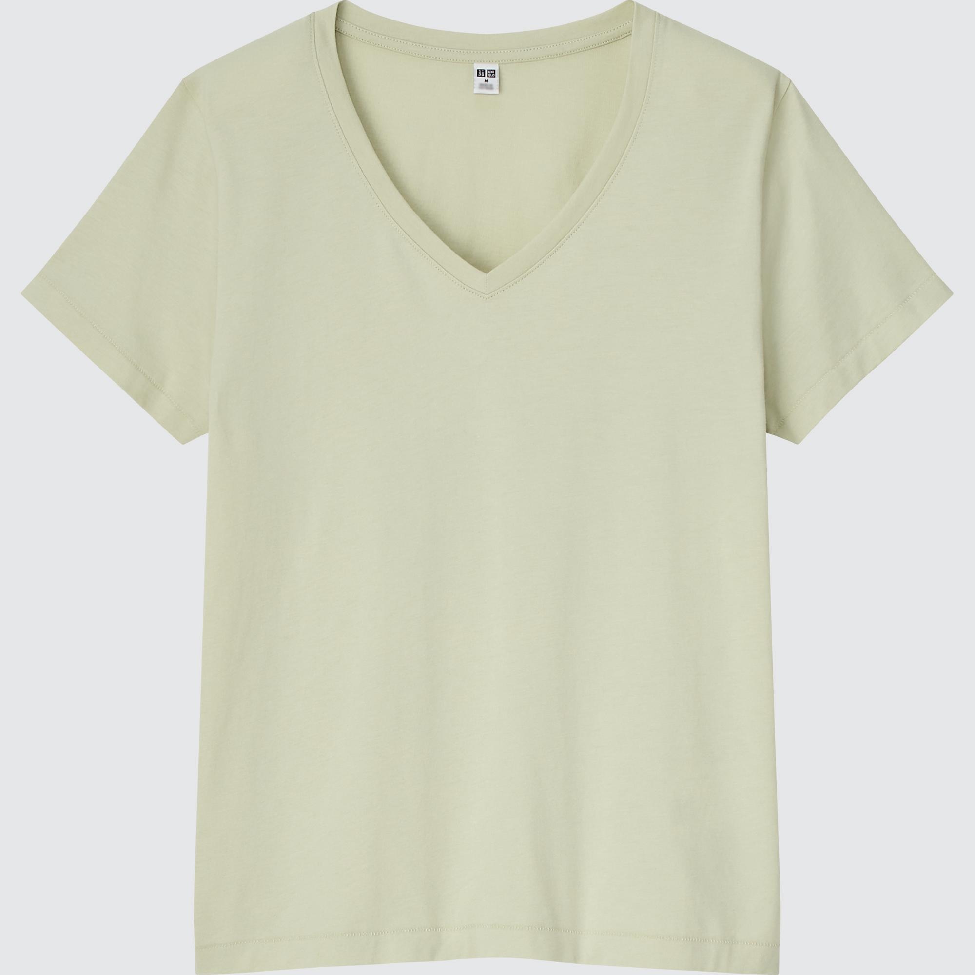 supima cotton v neck