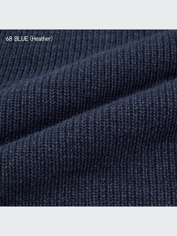 Washable Mock Neck Long Sleeve Sweater