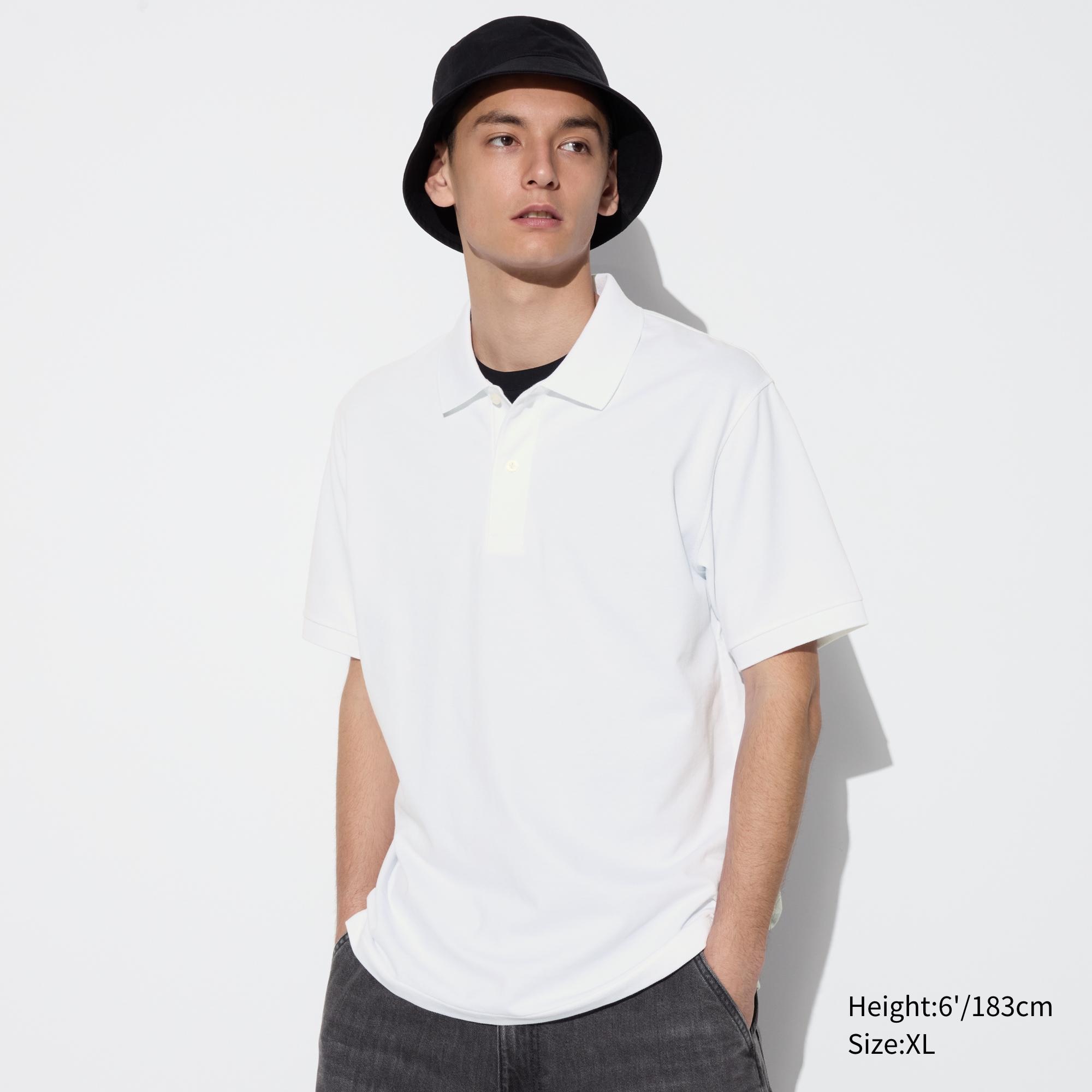 Check styling ideas for「Dry Pique Short Sleeve Polo Shirt、Ultra