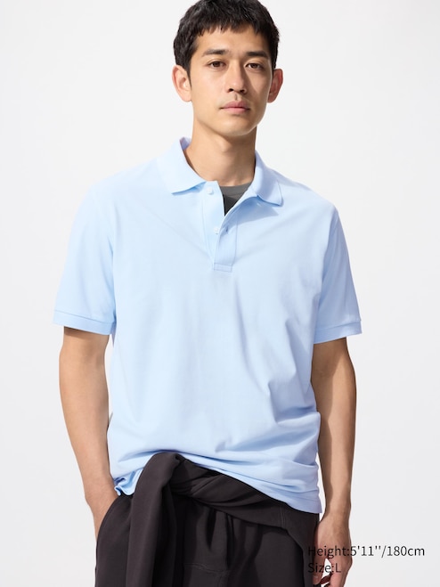 Dry Pique Short Sleeve Polo Shirt