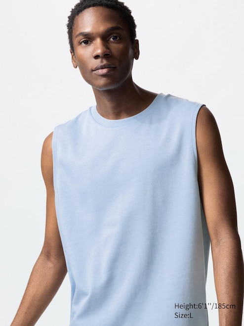 AIRISM COTTON SLEEVELESS T-SHIRT UNIQLO PH
