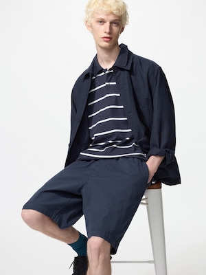 Stretch Easy Shorts (Seersucker)