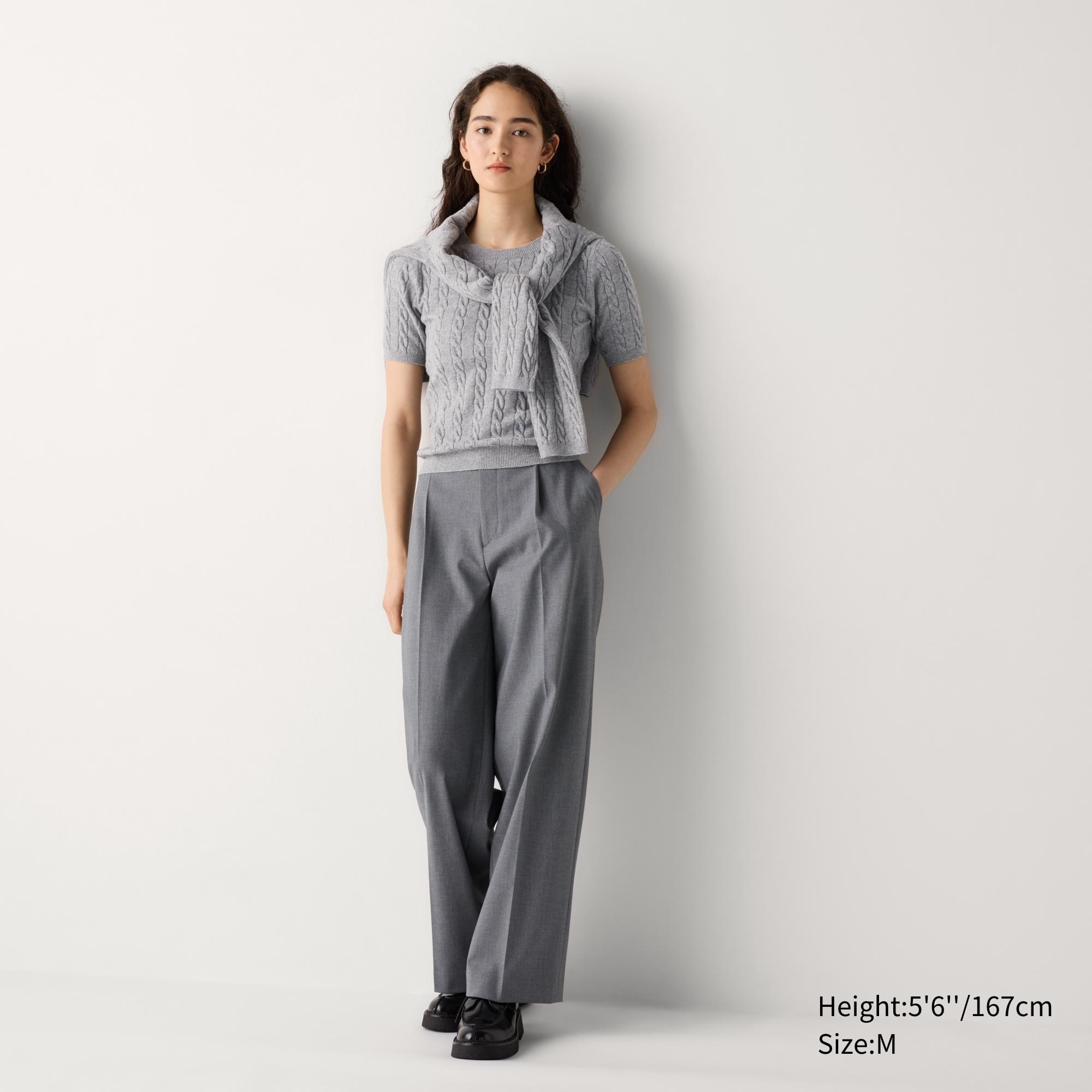 Check styling ideas for「Pleated Straight Pants」| UNIQLO US