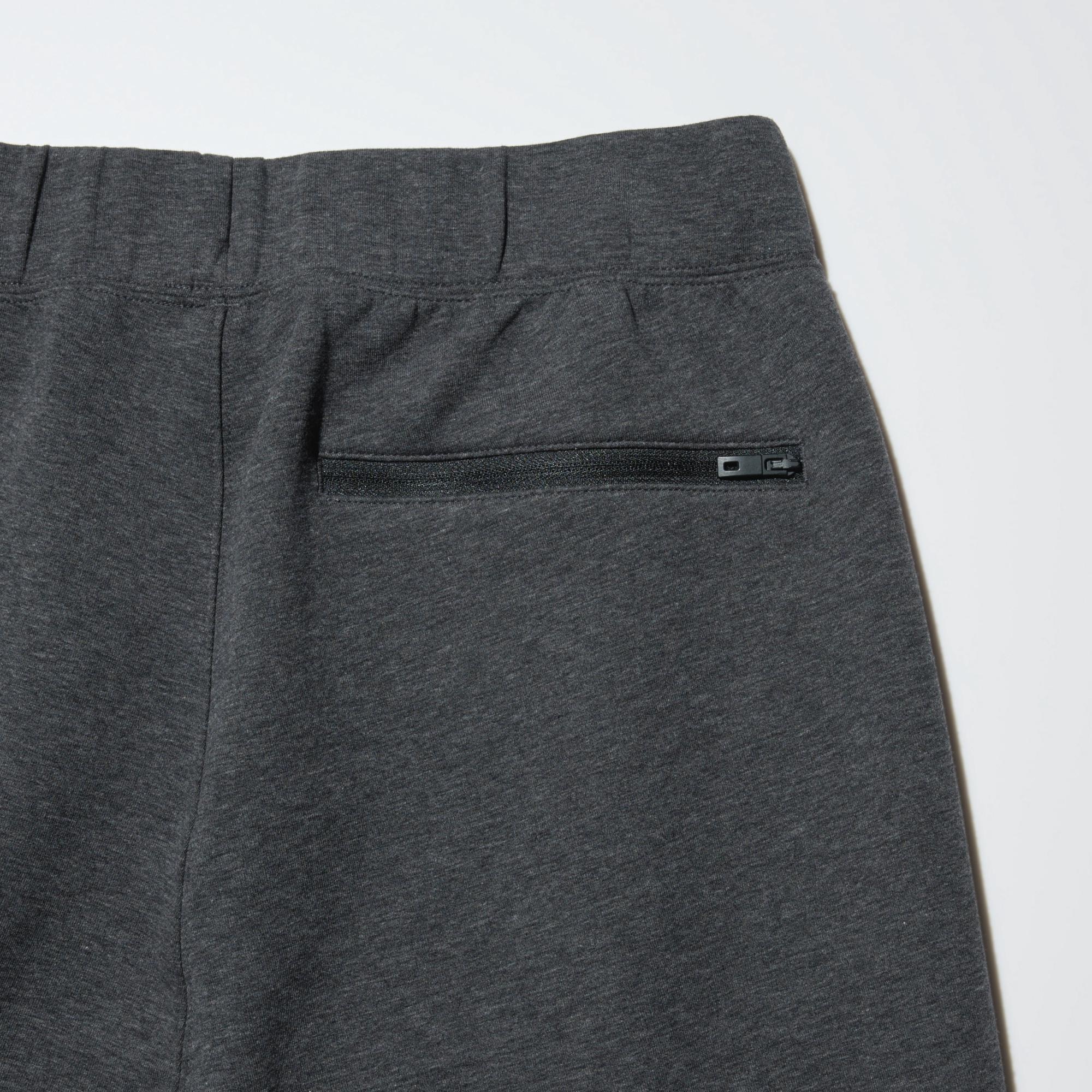 Hip pockets with slide fasteners to keep your belongings safe.