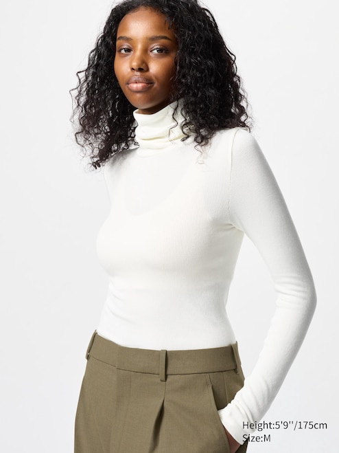 T Shirt Fleece Turtleneck Womens Uniqlo Heattech Turtleneck Uniqlo