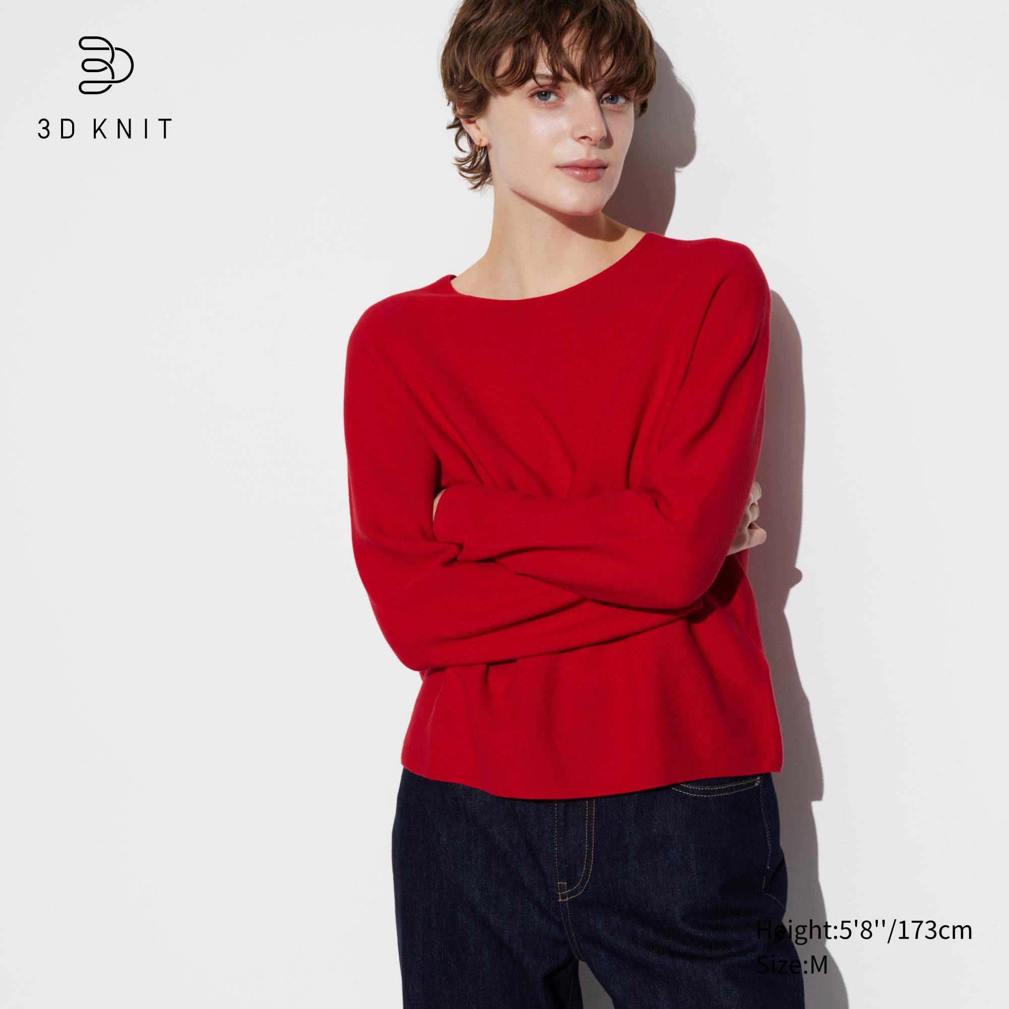 Long sleeve best sale red sweater